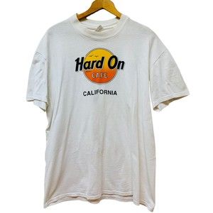 Vintage Hard On Cafe California Graphic T-Shirt Single Stitch Made in‎ USA XL
